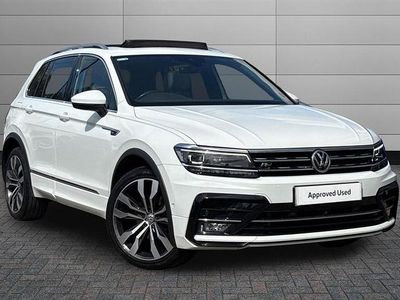 Used VW Tiguan R-line 150 HP (110 kW) 2019 White SUV