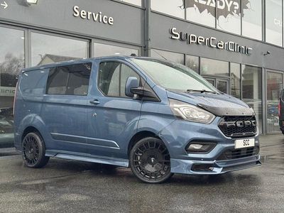 Blue Used 2020 Ford Transit Custom Limited Van | £21,295 (Fair price)