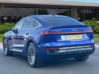 Used Audi e-tron Sportback S-Line 300 kW (408 HP) 2023 Blue SUV