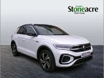 Used VW T-Roc R-line 190 HP (139 kW) 2022 White SUV