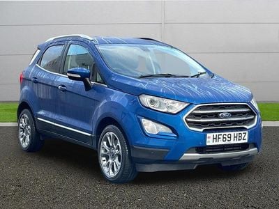 Used Ford Ecosport Titanium 125 HP (91 kW) 2019 Blue SUV