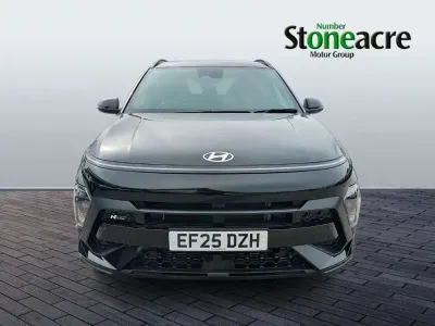 Gebraucht Hyundai Kona N Line 198 PS (145 kW) 2025 Schwarz SUV