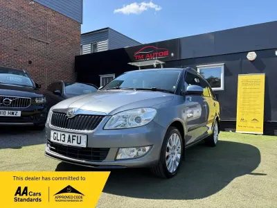 Used Skoda Fabia Elegance 105 HP (77 kW) 2013 Grey Estate