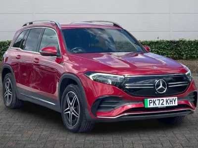 Used Mercedes EQB300 AMG line 167 kW (228 HP) 2022 Red SUV