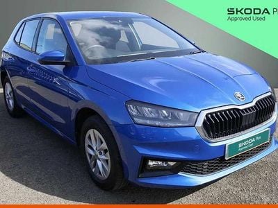 Used Skoda Fabia Comfort 113 HP (83 kW) 2024 Race blue metallic Hatchback