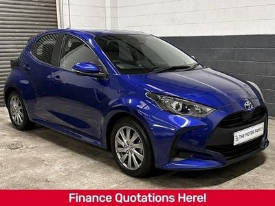 Used Toyota Yaris Hybrid 2023 Blue Hatchback