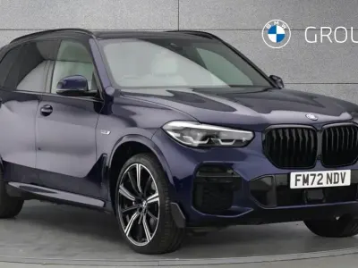 Used BMW X5 M Sport 394 HP (289 kW) 2022 Blue SUV
