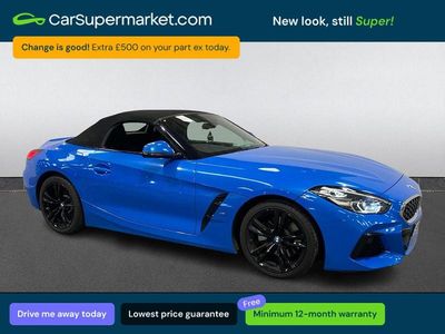 Used BMW Z4 M Sport 2020 Blue Cabriolet
