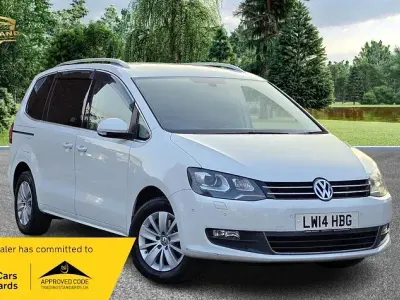 Used VW Sharan SE 150 HP (110 kW) 2014 White MPV