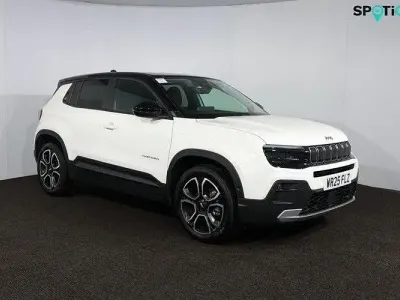 Used Jeep Avenger Summit 101 HP (74 kW) 2025 White/black SUV