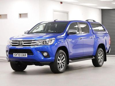 Used Toyota HiLux 150 HP (110 kW) 2020 Blue Pickup