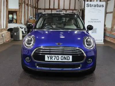 Used Mini Cooper Exclusive 2020 Blue Hatchback