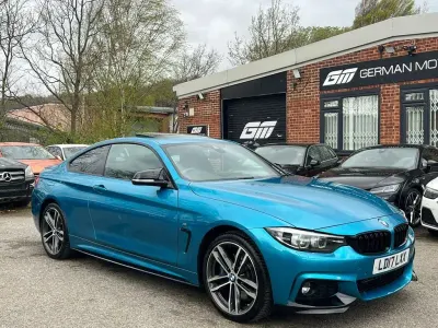Used BMW 430 M Sport 258 HP (189 kW) 2017 Blue Coupe