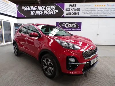 Używany Kia Sportage 177 KM (130 kW) 2020 Czerwony SUV