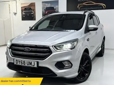 Used Ford Kuga ST-Line 120 HP (88 kW) 2018 Silver SUV