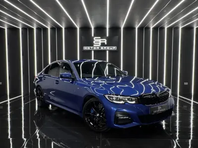 Used BMW 330 M Sport 255 HP (187 kW) 2019 Blue Sedan