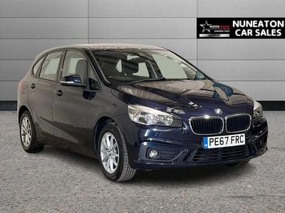 Used BMW 218 Comfort Edition 150 HP (110 kW) 2017 Blue Hatchback