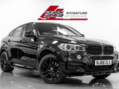 Black Used 2018 BMW X6 M Sport SUV | £26,995 (Fair price)