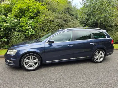Used VW Passat R-line 2015 Blue Estate