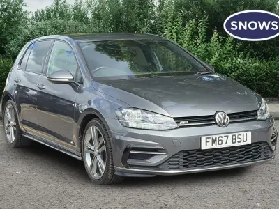 Used VW Golf VII R-line 150 HP (110 kW) 2018 Grey Hatchback