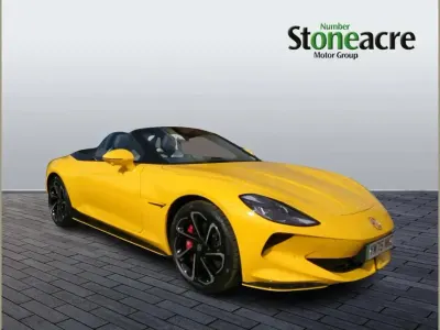 Nouvelle MG Cyberster 375 kW (510 ch) 2025 Jaune Cabriolet