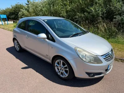 Used Vauxhall Corsa 2008 Silver Hatchback