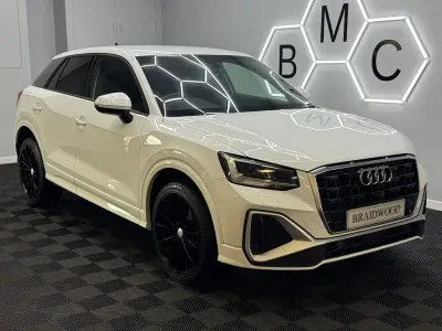 Used Audi Q2 S-Line 150 HP (110 kW) 2022 White SUV
