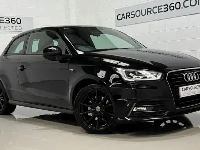 Used Audi A1 Sportback S-Line 125 HP (91 kW) 2018 Black Hatchback