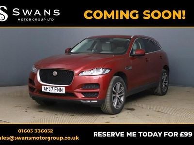 Second-hand Jaguar F-Pace Portfolio 180 CP (132 kW) 2018 Roșu SUV
