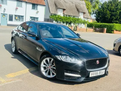 Used Jaguar XF R-Sport 180 HP (132 kW) 2016 Black Sedan