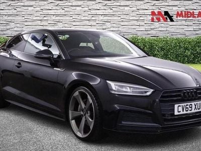 Used Audi A5 Black Edition 190 HP (139 kW) 2020 Black Coupe