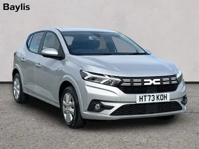 Begagnad Dacia Sandero Expression 100 HK (73 kW) 2023 Grå Halvkombi