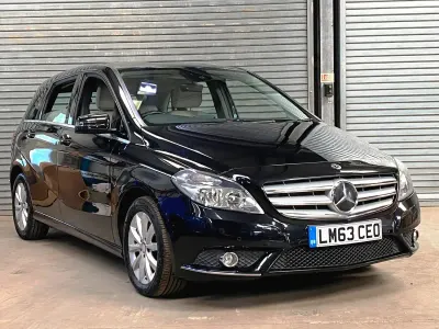 Used Mercedes B200 SE 135 HP (99 kW) 2013 Black MPV