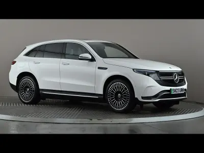 Used Mercedes EQC400 AMG Line Premium 300 kW (408 HP) 2023 White SUV