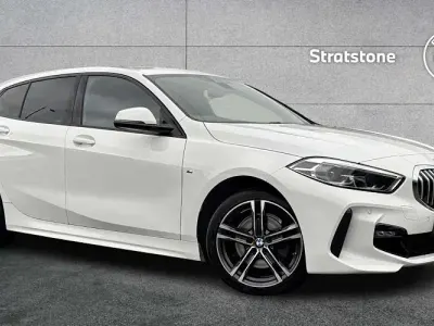 Used BMW 118 M Sport 136 HP (100 kW) 2024 White Hatchback