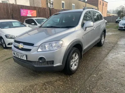 Used Chevrolet Captiva LS 136 HP (100 kW) 2009 Silver SUV