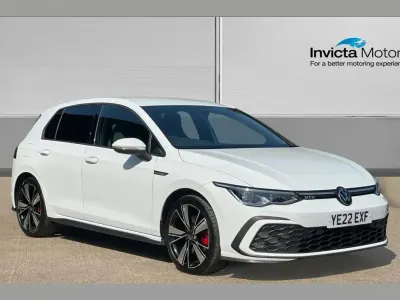 Used VW Golf VIII GTD 200 HP (147 kW) 2022 White Hatchback