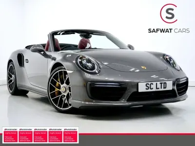 Used Porsche 911 Turbo S Cabriolet 580 HP (426 kW) 2016 Grey Cabriolet