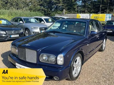 Used Bentley Arnage 405 HP (297 kW) 2002 Blue Sedan