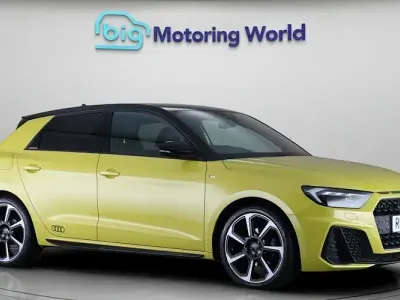 Used Audi A1 Sportback S-Line 150 HP (110 kW) 2020 Yellow Hatchback