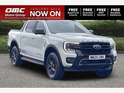 Grey Used 2025 Ford Ranger Pickup | £40,995