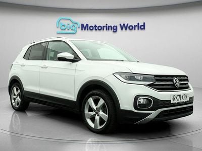White Used 2021 VW T-Cross SEL SUV | £13,600 (Fair price)