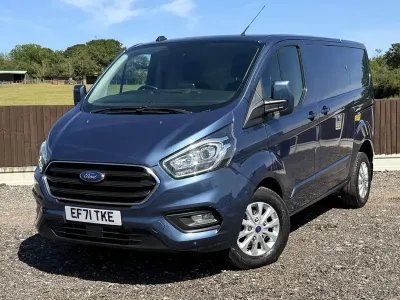 Used Ford Transit Custom Limited 2022 Blue Van