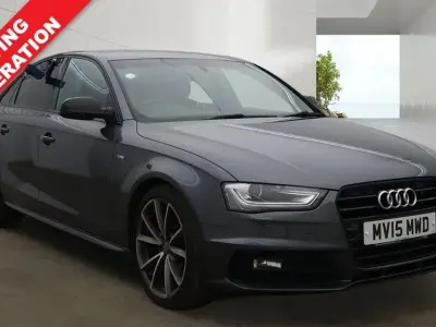 Used Audi A4 Black Edition 170 HP (125 kW) 2015 Grey Sedan