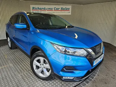 Used Nissan Qashqai Acenta 110 HP (80 kW) 2017 Blue SUV