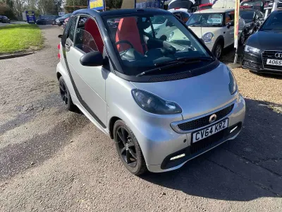 Used Smart ForTwo Cabrio 84 HP (61 kW) 2014 Silver Cabriolet