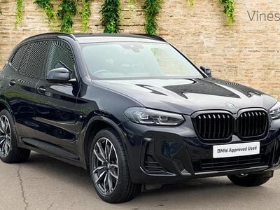 Black Used 2022 BMW X3 M Sport SUV | £34,185 (Fair price)