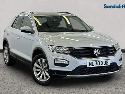 Used VW T-Roc SE 150 HP (110 kW) 2020 Silver SUV