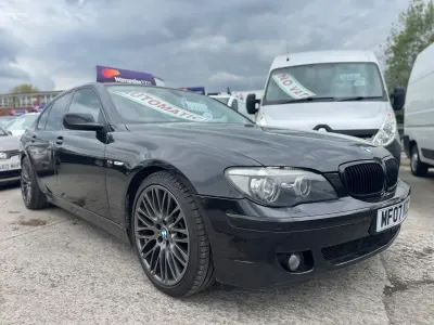 Used BMW 740 Sport Line 2007 Black Sedan