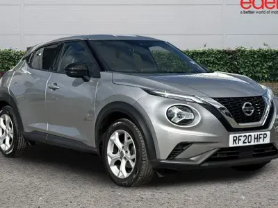 Used Nissan Juke N-Connecta 117 HP (86 kW) 2020 Silver SUV